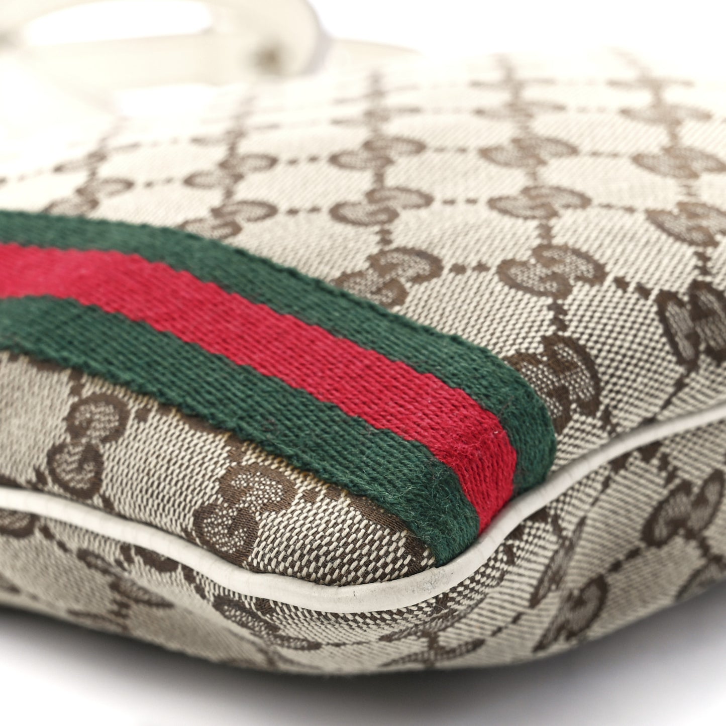 Monogram Web Jolicoeur Charms Messenger White