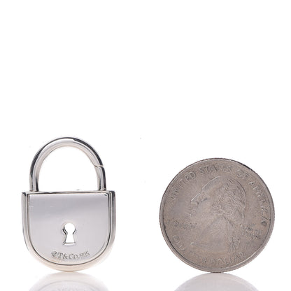 Tiffany Sterling Silver Arc Lock Charm Pendant 2 of 4