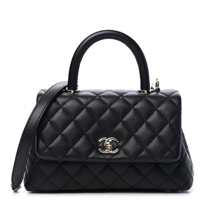 Chanel Caviar Quilted Mini Coco Handle Flap Black 1 of 4