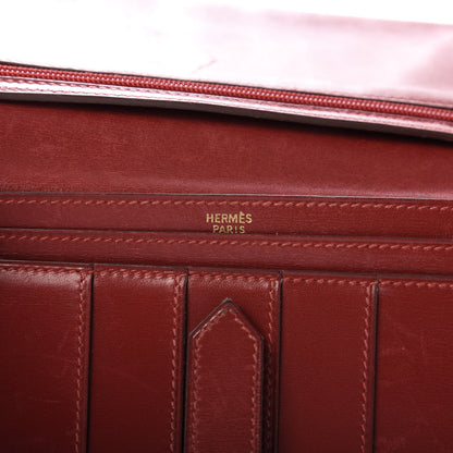 Hermes Box Bearn Wallet Rouge Vif 8 of 8
