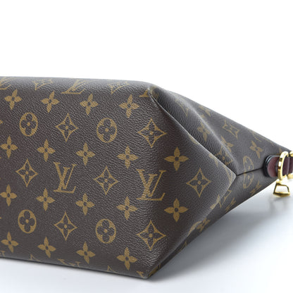 Louis Vuitton Monogram Beaubourg Hobo Mini Bordeaux Red Peach Safran Blue Jean Blue 6 of 9