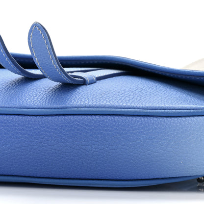 Christian Dior X DANIEL ARSHAM Grained Calfskin Gradient Saddle Bag Blue 7 of 13