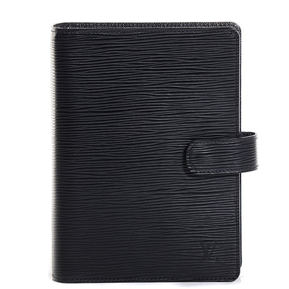 Louis Vuitton Epi Medium Ring Agenda Cover Black 1 of 7