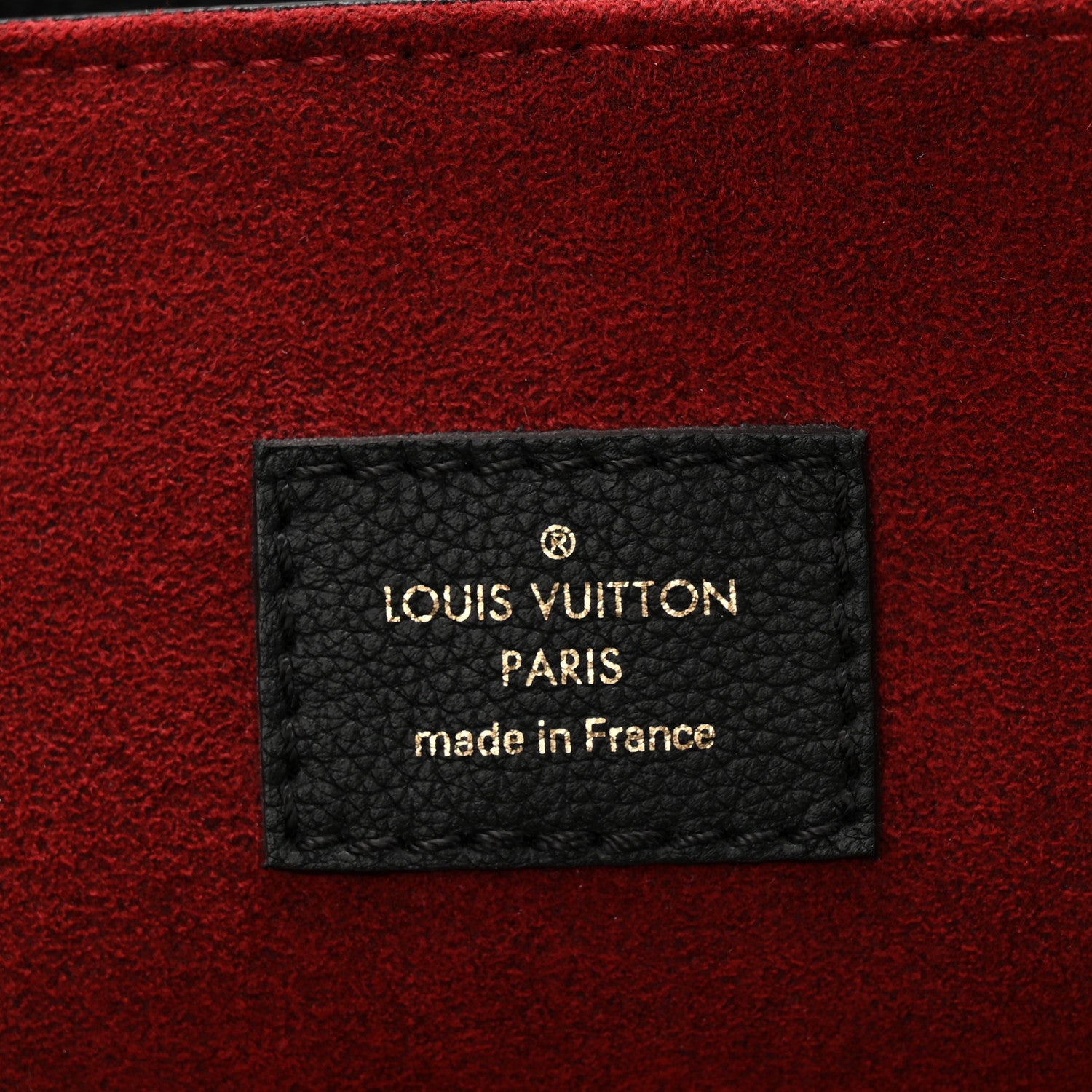 Louis Vuitton Grained Calfskin Lockme Shopper Black 6 of 9