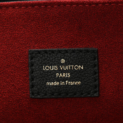 Louis Vuitton Grained Calfskin Lockme Shopper Black 6 of 9
