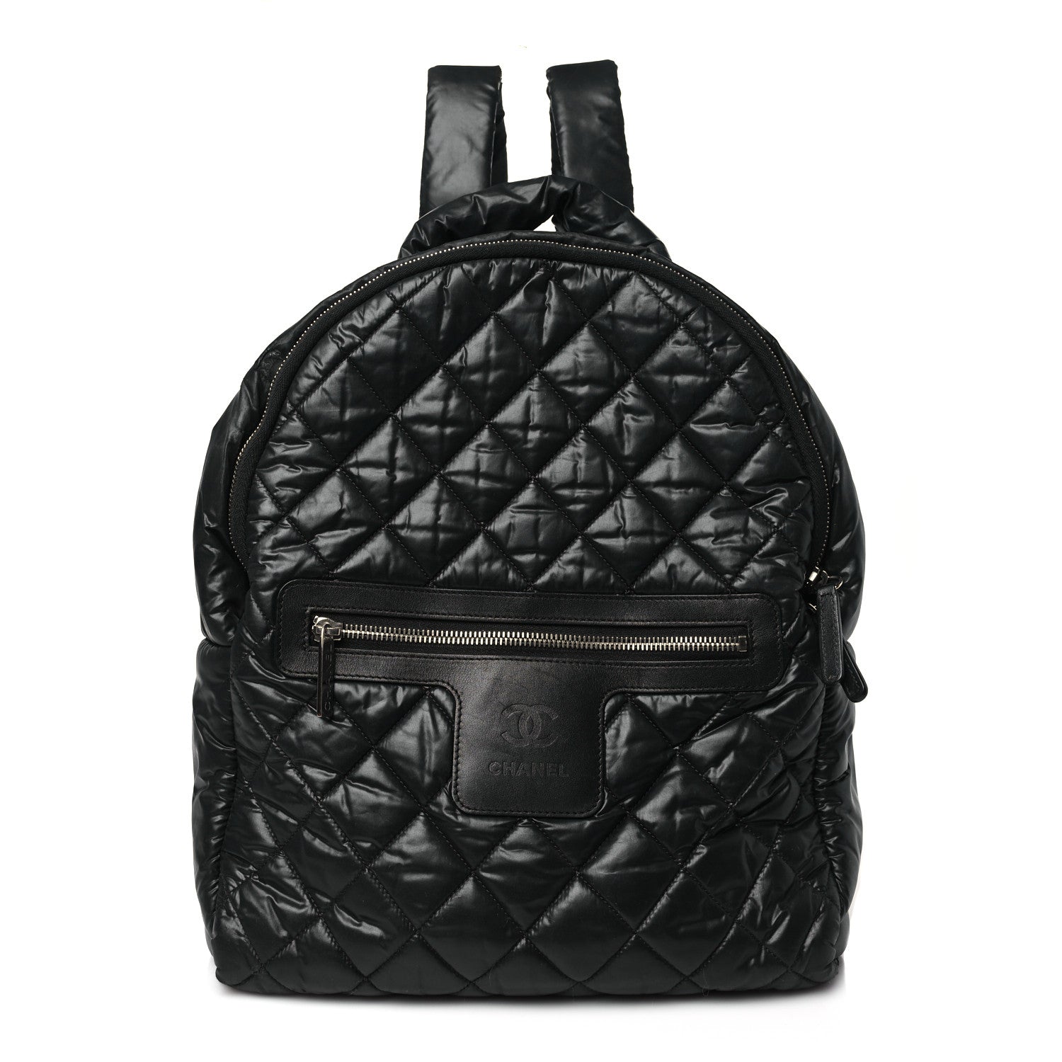 Chanel Nylon Quilted Coco Cocoon Backpack Black 1 of 10