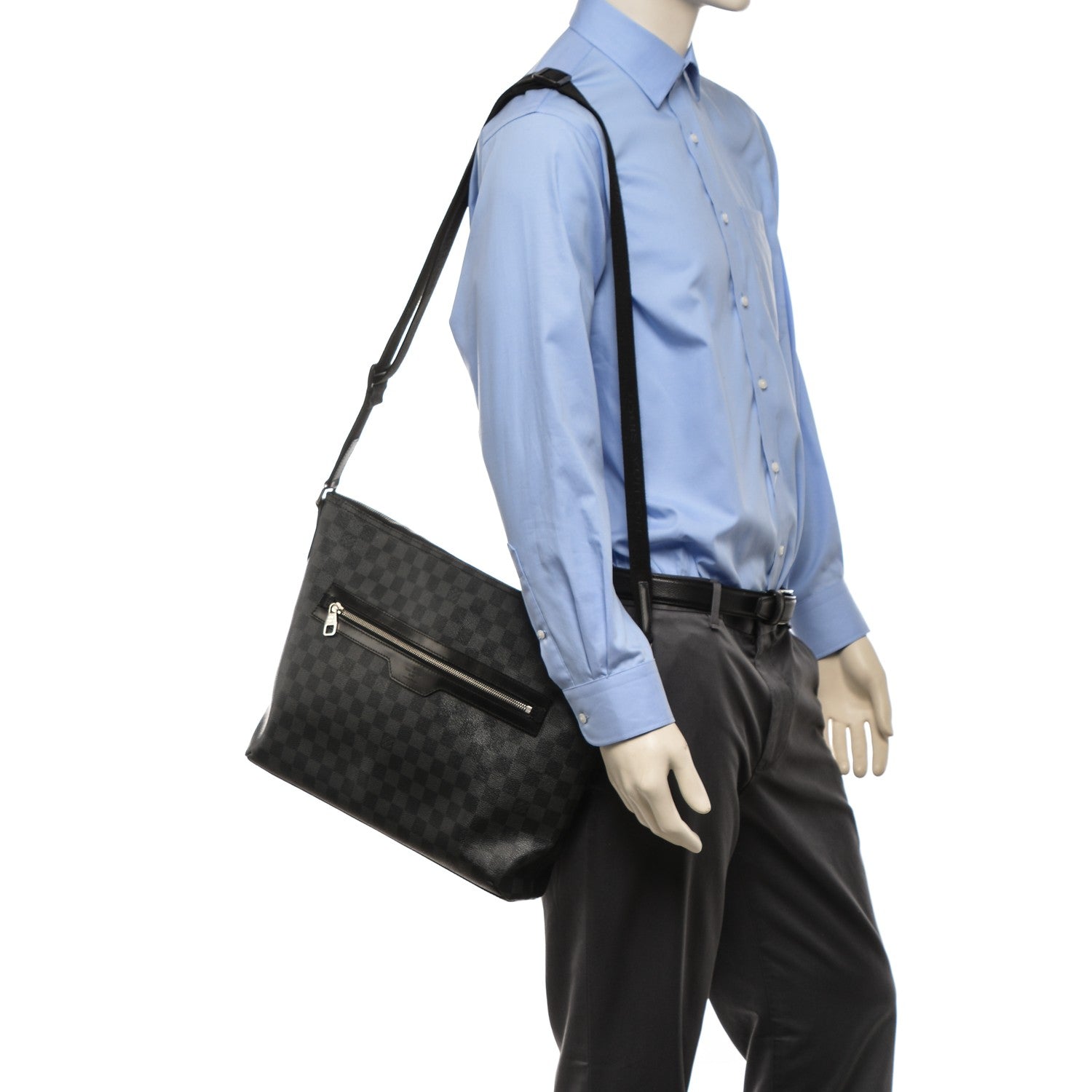 Louis Vuitton Damier Graphite Mick MM 2 of 6