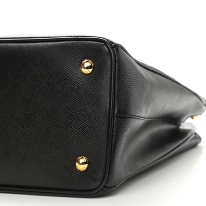 Prada Saffiano Lux Medium Tote Black 9 of 12