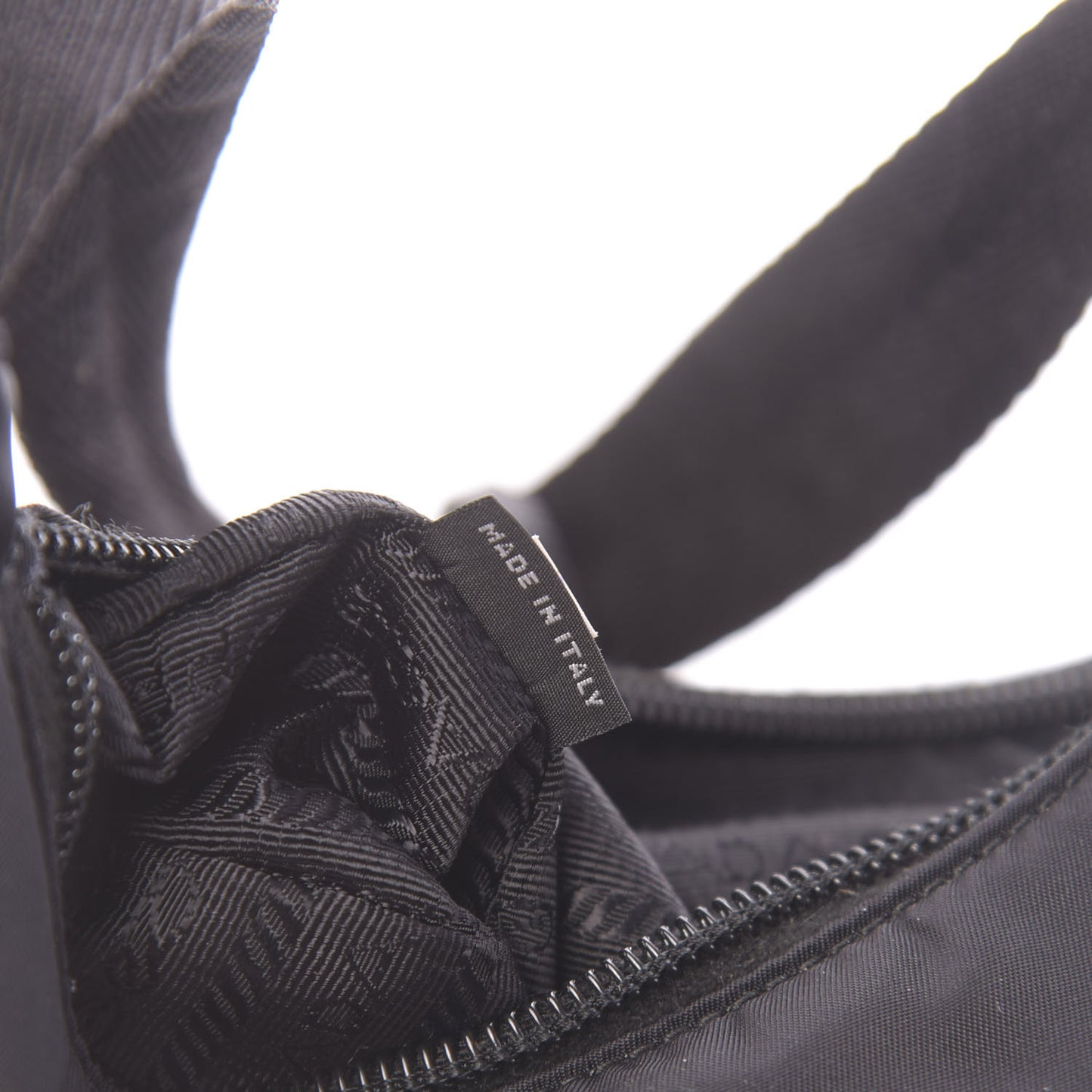 Tessuto Nylon Mini Re-Edition 2000 Bag Black
