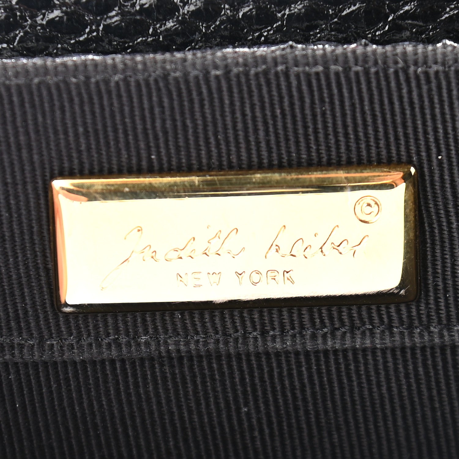 Judith Leiber Lizard Evening Bag Black 6 of 8