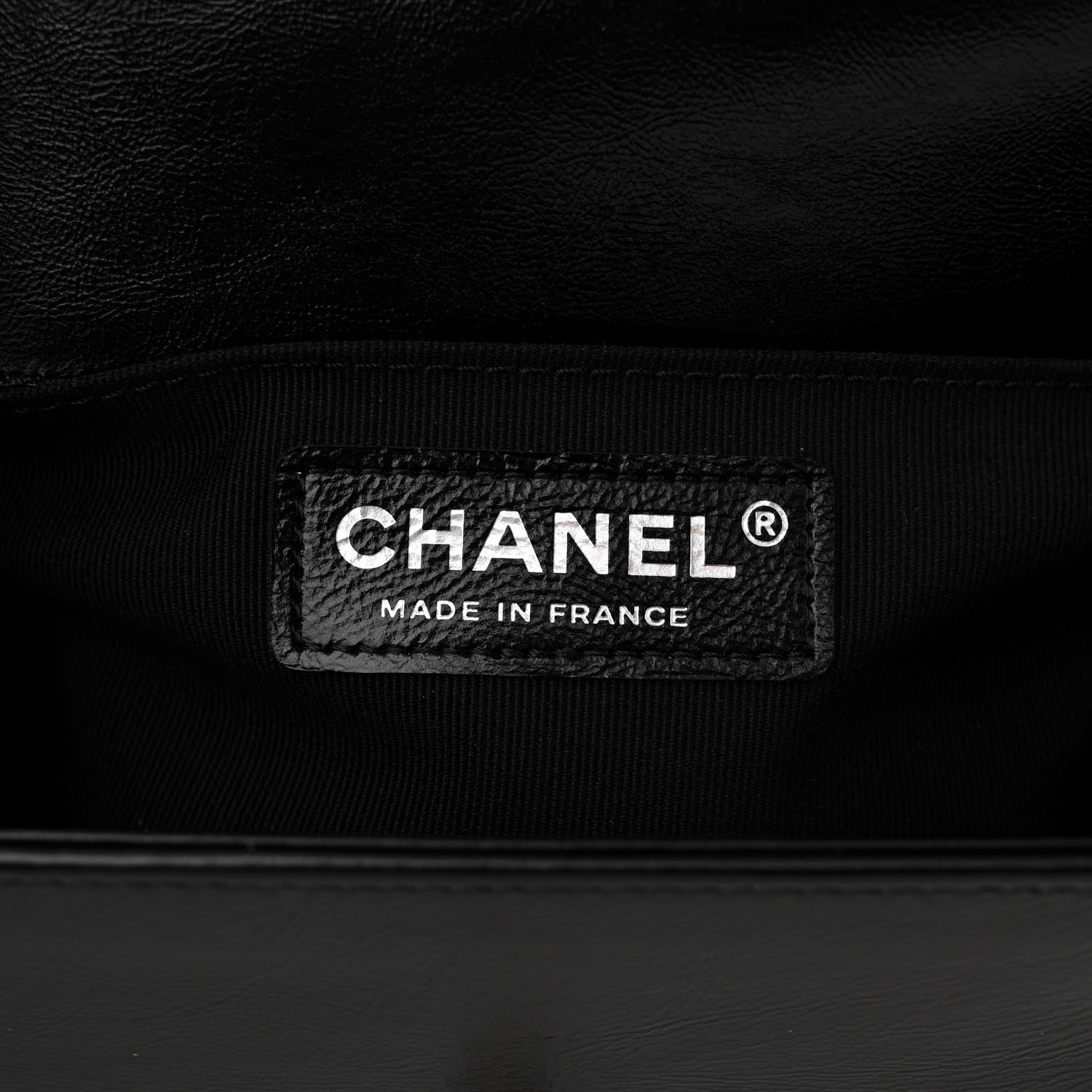 Chanel Metallic Glazed Calfskin Small Boy Flap Pink Black 6 of 11