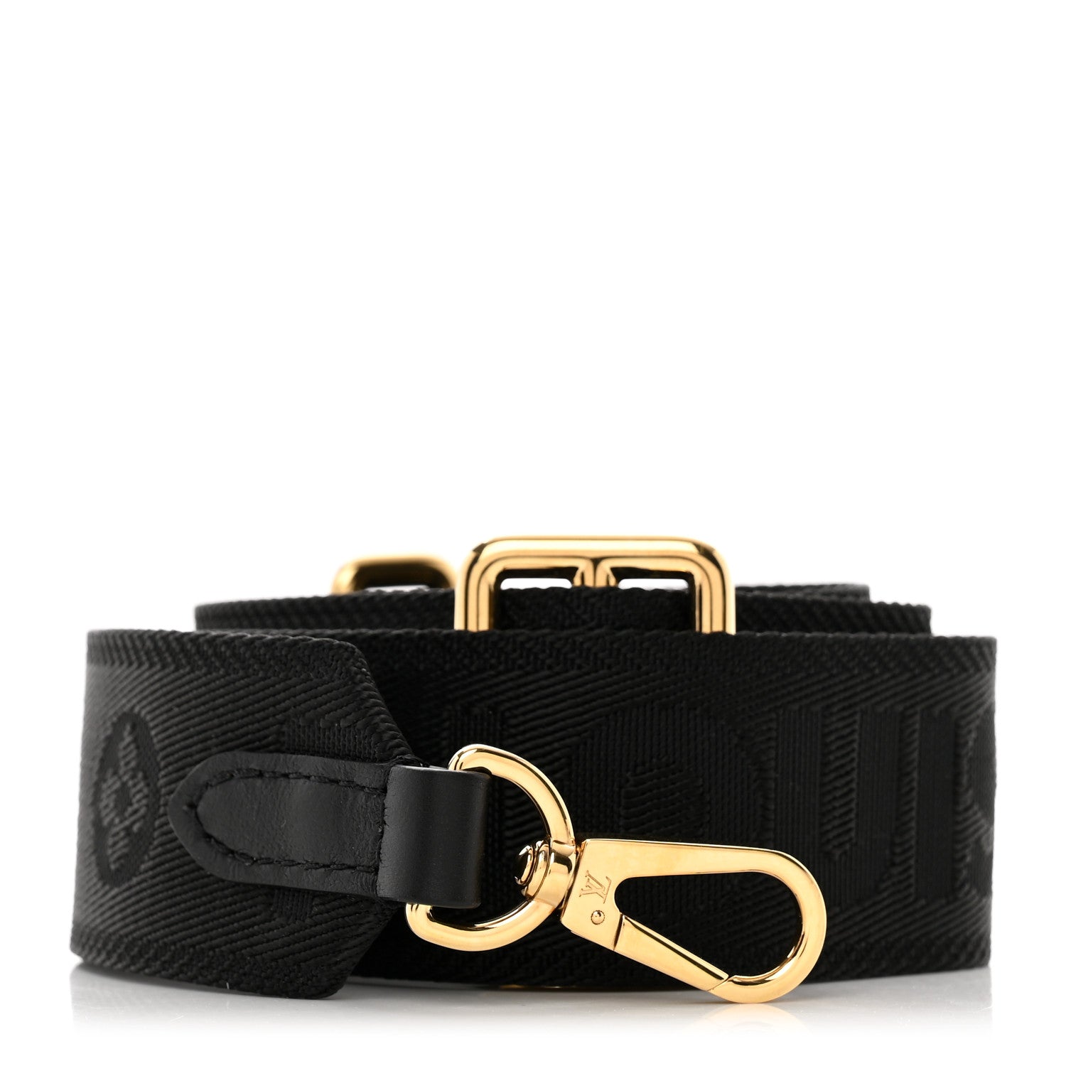 Louis Vuitton Nylon Petite Malle Souple Shoulder Strap Black 1 of 4