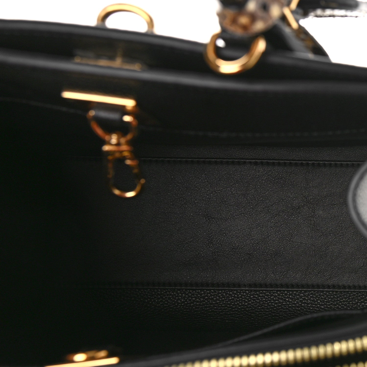 Louis Vuitton Taurillon Snakeskin City Steamer PM Black 5 of 8