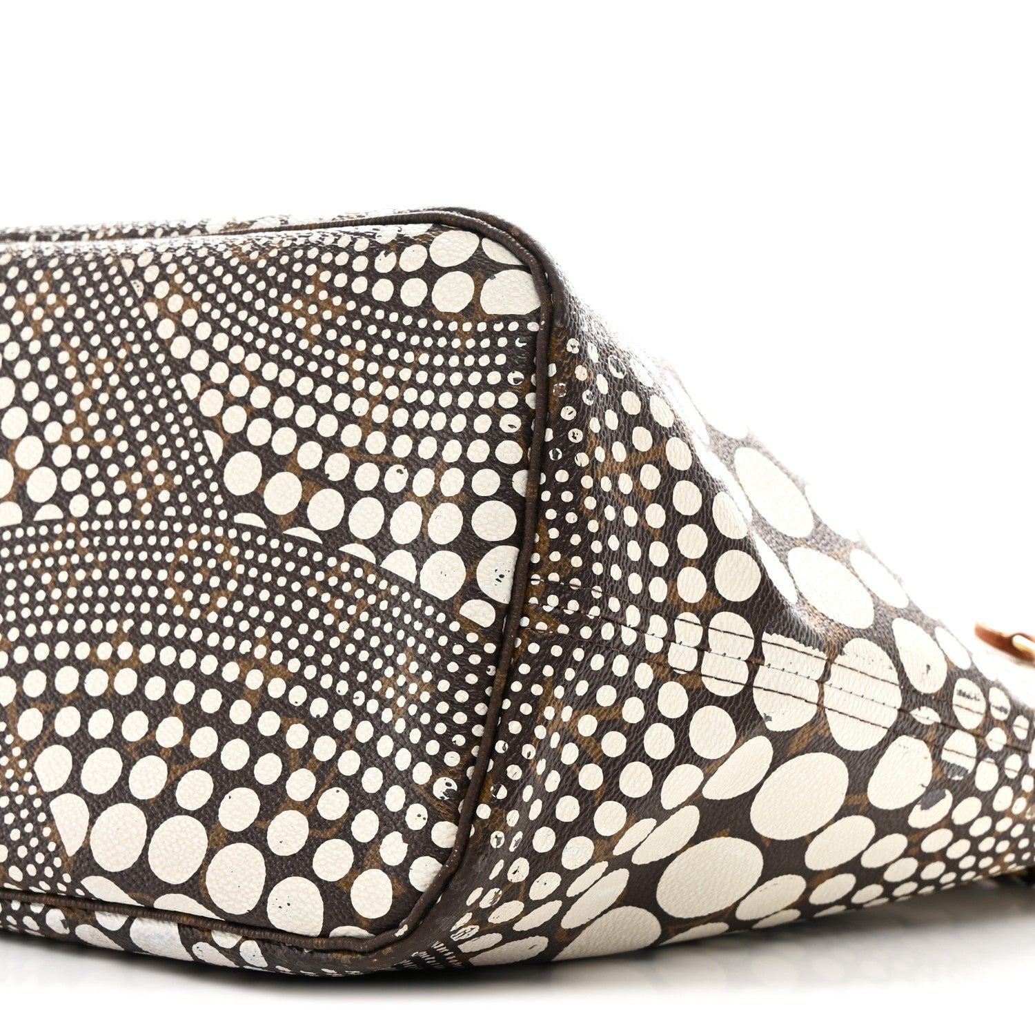 Louis Vuitton Monogram Kusama Waves Neverfull MM White 17 of 27