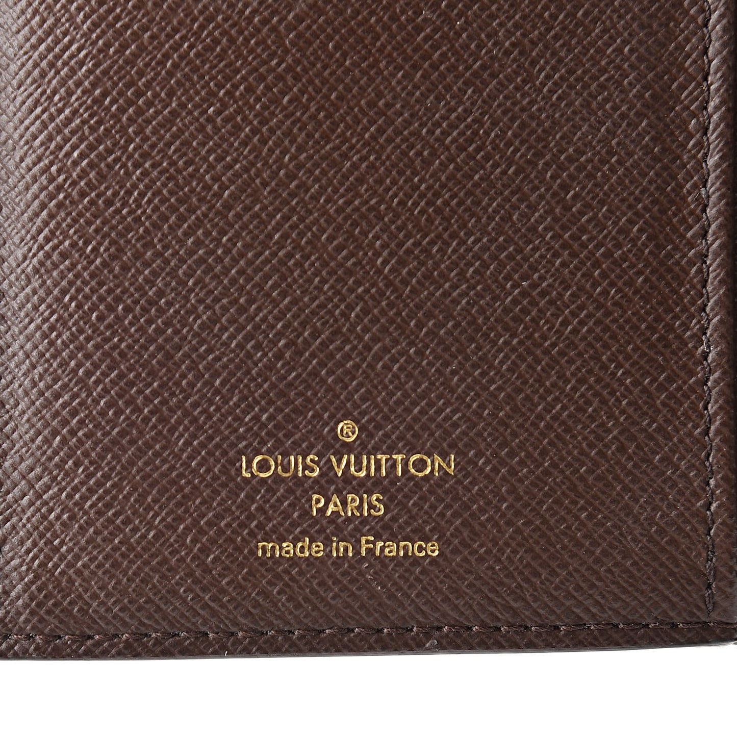 Damier Ebene Normandy Compact Wallet Rose Ballerine