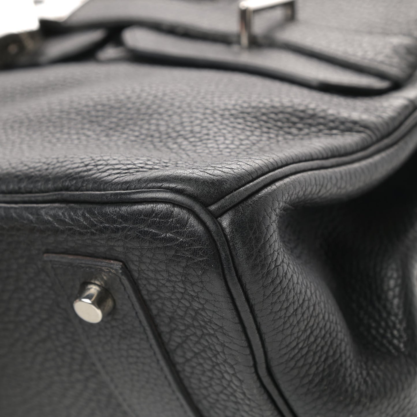 Taurillon Clemence JPG Birkin 42 Black