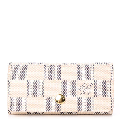 Louis Vuitton Damier Azur Multicles 4 Key Holder 1 of 10