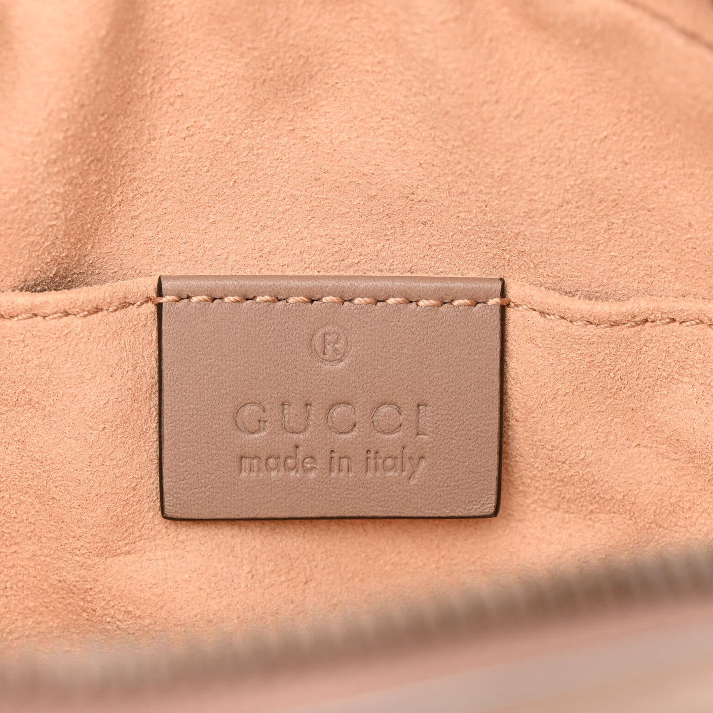 Calfskin Matelasse GG Marmont Belt Bag 95 38 Porcelain Rose