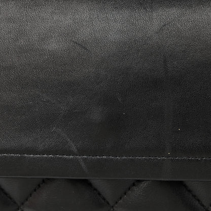 Chanel Lambskin Quilted Jumbo Double Flap Black 12 of 12