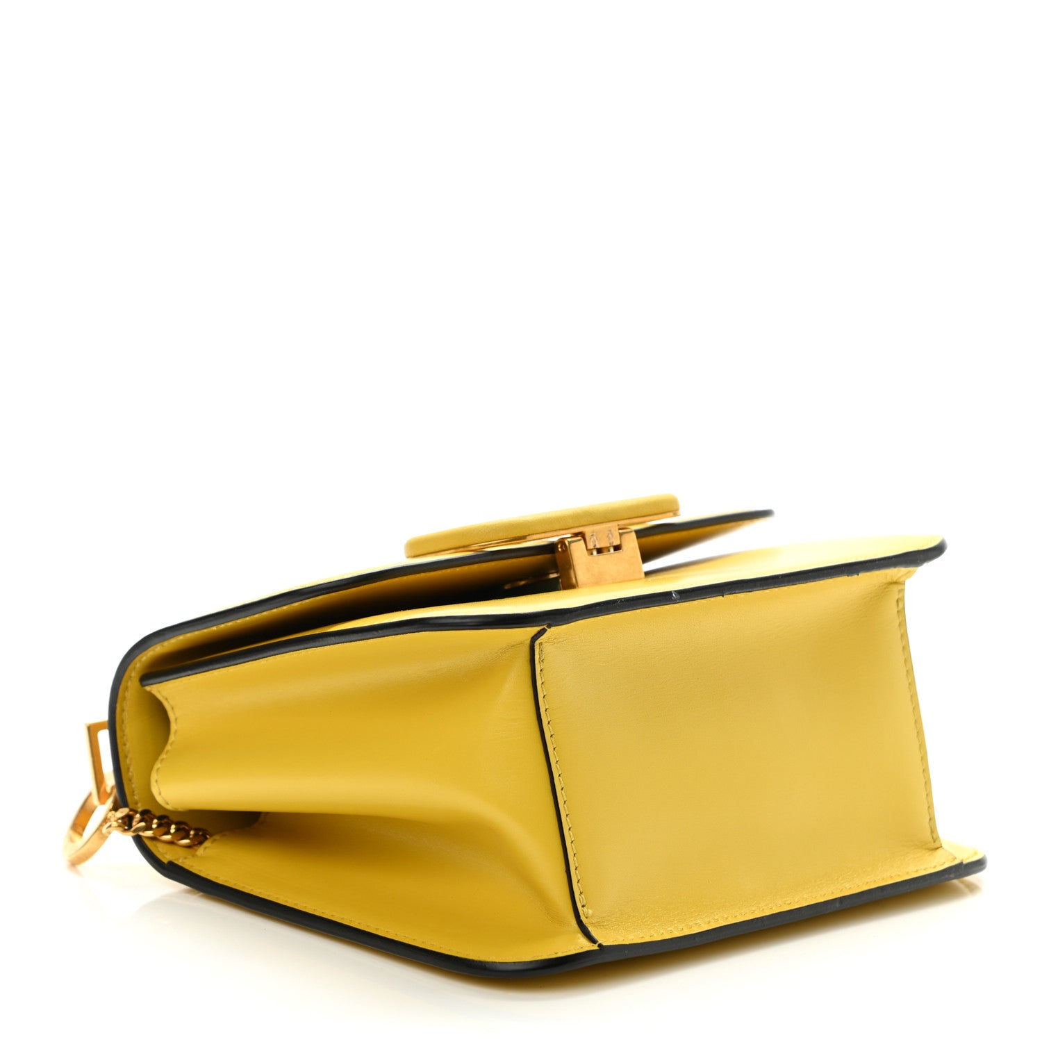 Valentino Garavani Smooth Calfskin Small VSling Shoulder Bag Senape 4 of 13