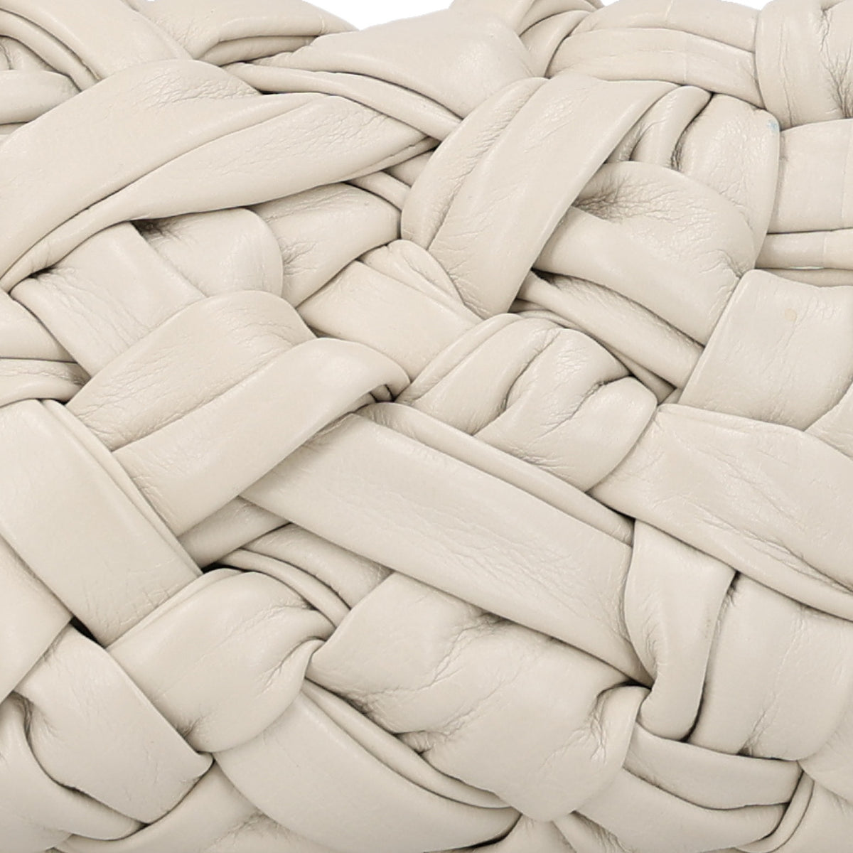 Bottega Veneta Paper Calfskin Intrecciato Banana Hobo Plaster 8 of 10