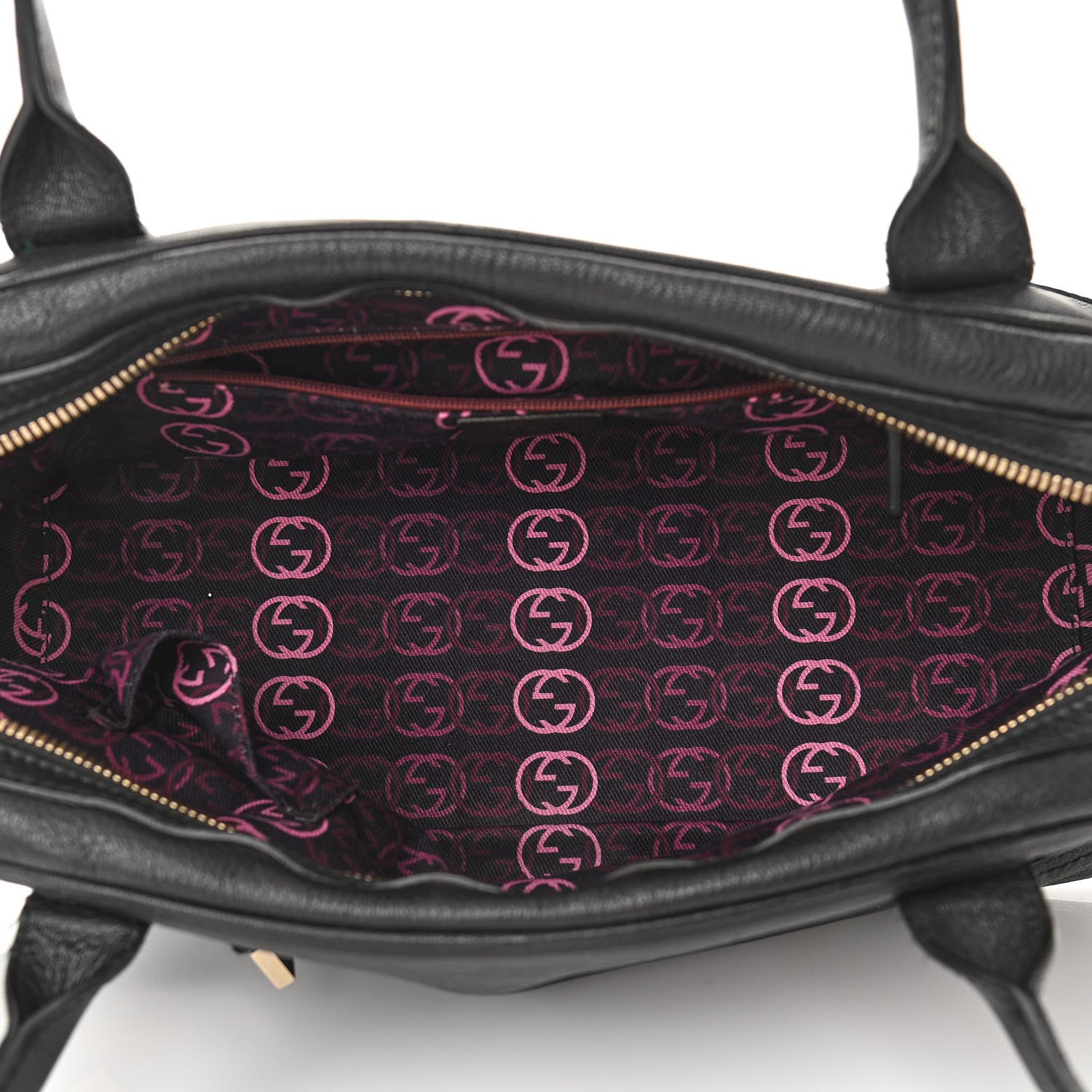Gucci Calfskin Small Princy Satchel Black 4 of 11