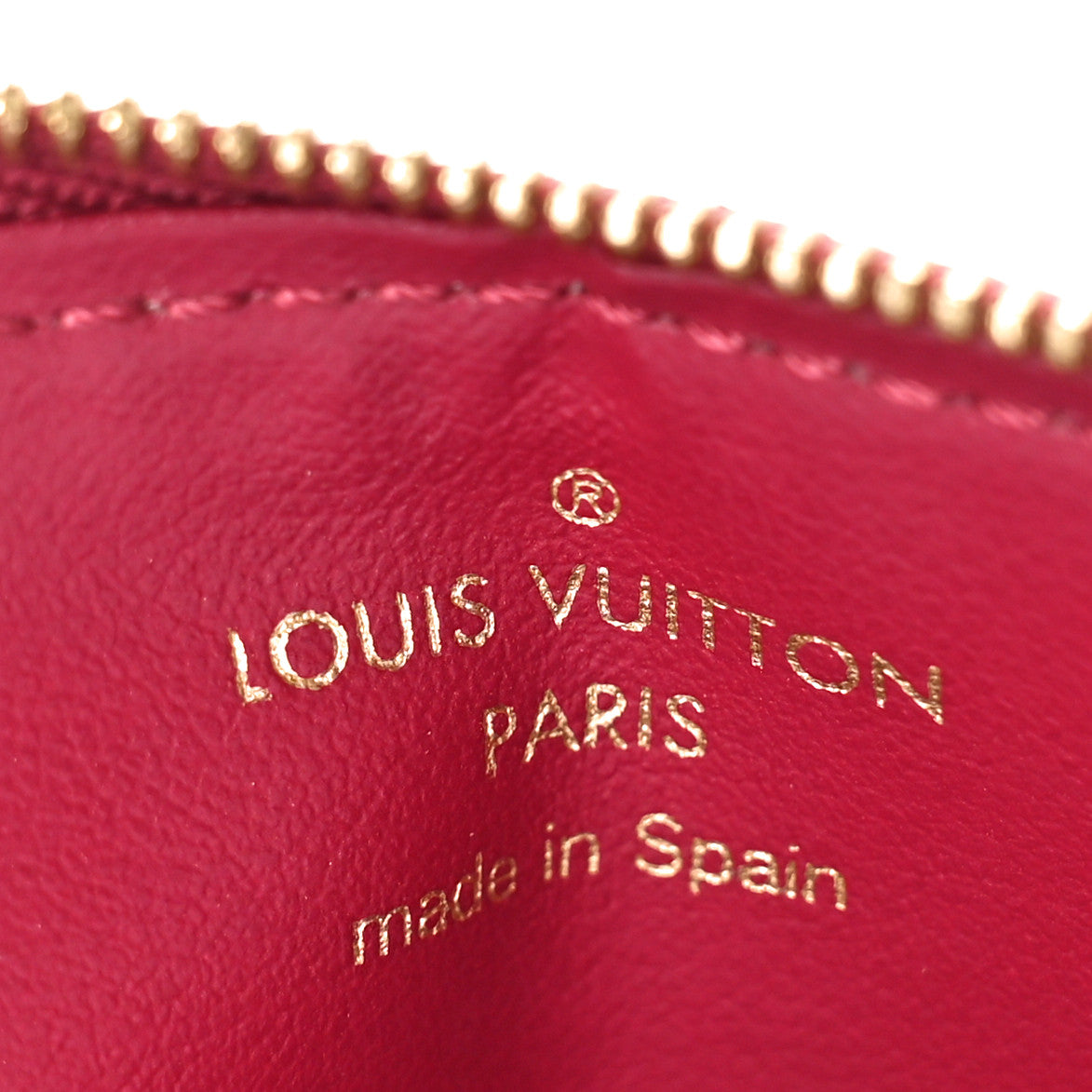 Louis Vuitton Monogram Zipped Card Holder Fuchsia 6 of 10