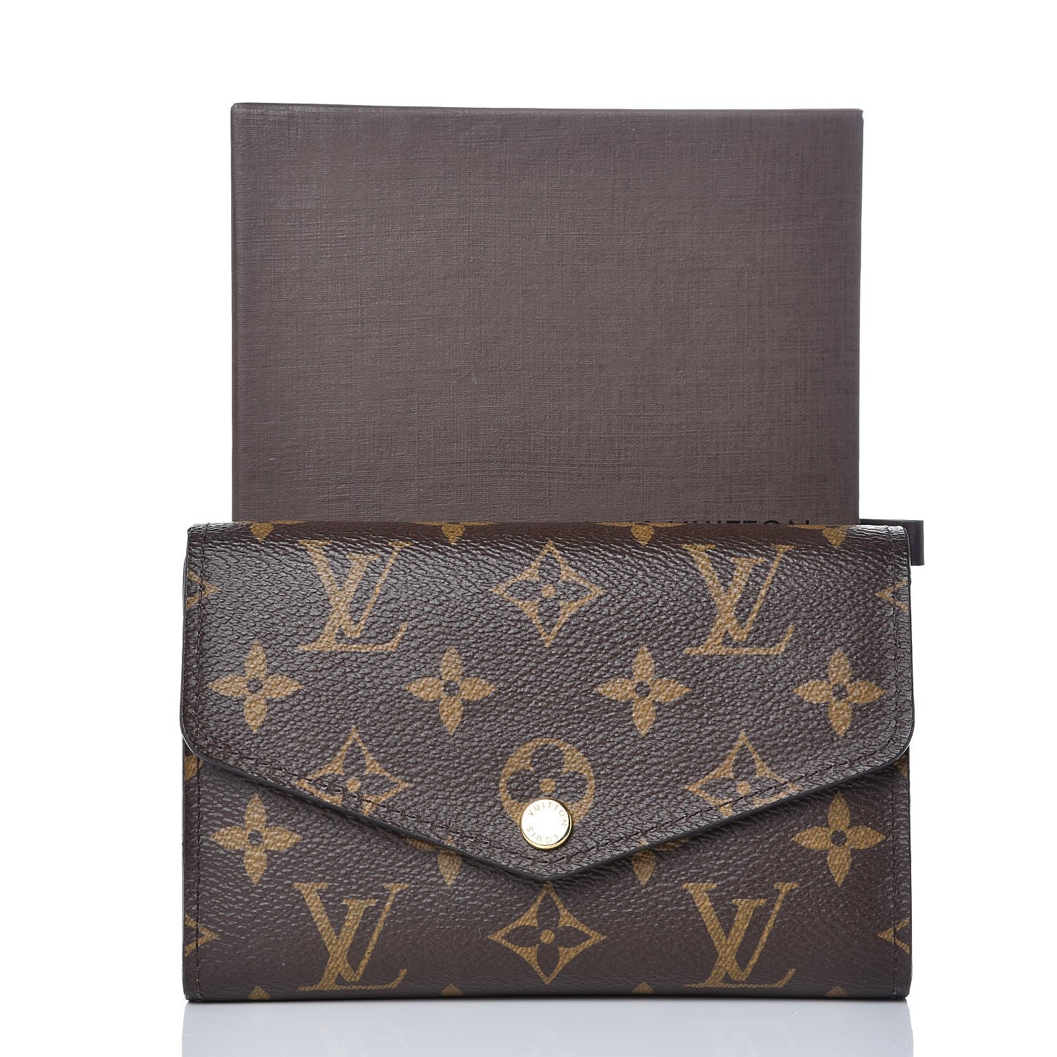Louis Vuitton Monogram Sarah Compact Wallet 8 of 8