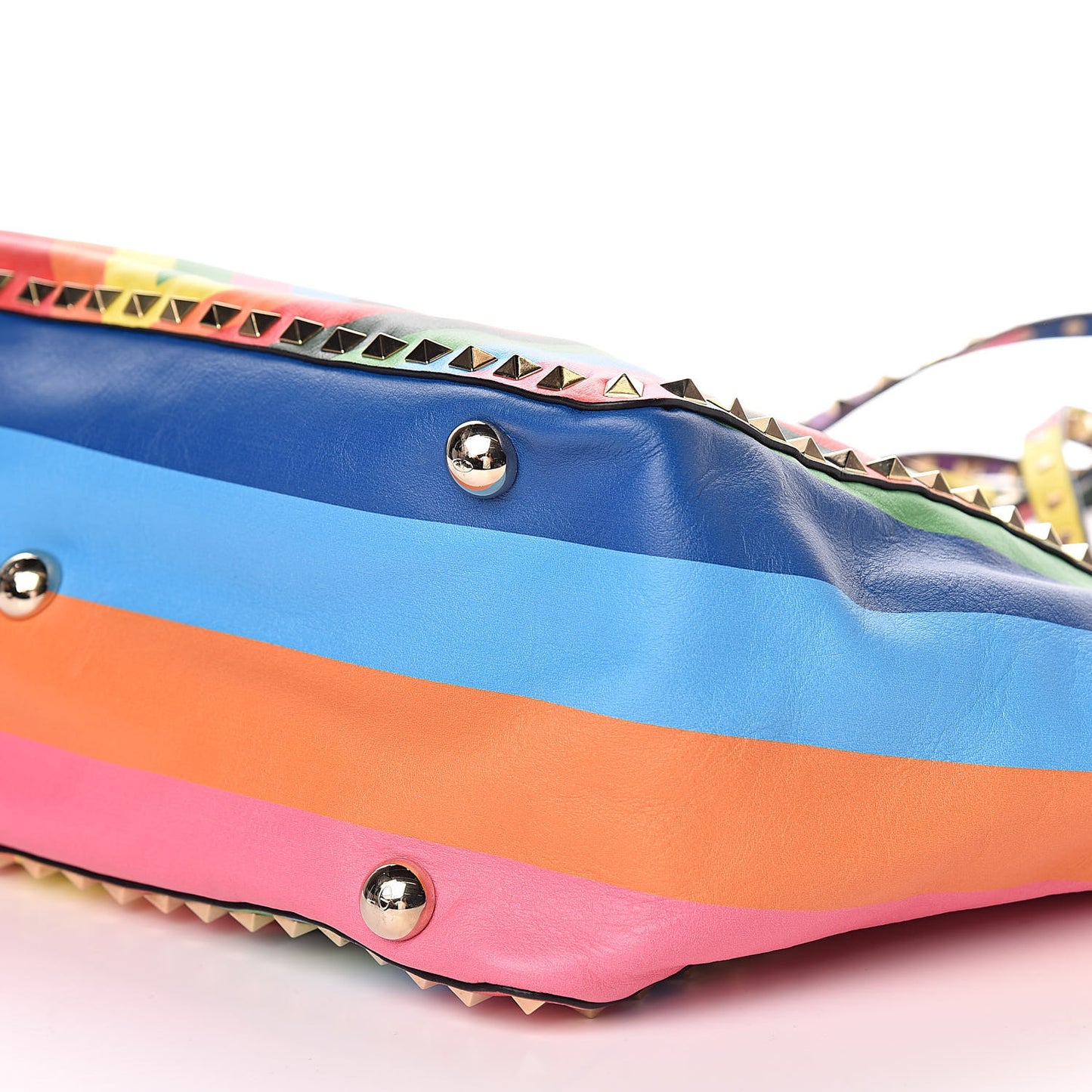 Vitello 1973 Medium Rockstud Tote Multicolor
