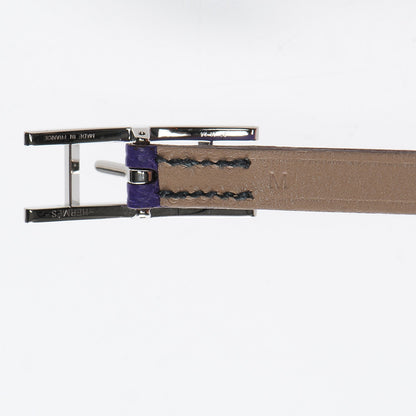 Hermes Epsom Hapi 3 MM Double Tour Wrap Bracelet M Crocus 4 of 7
