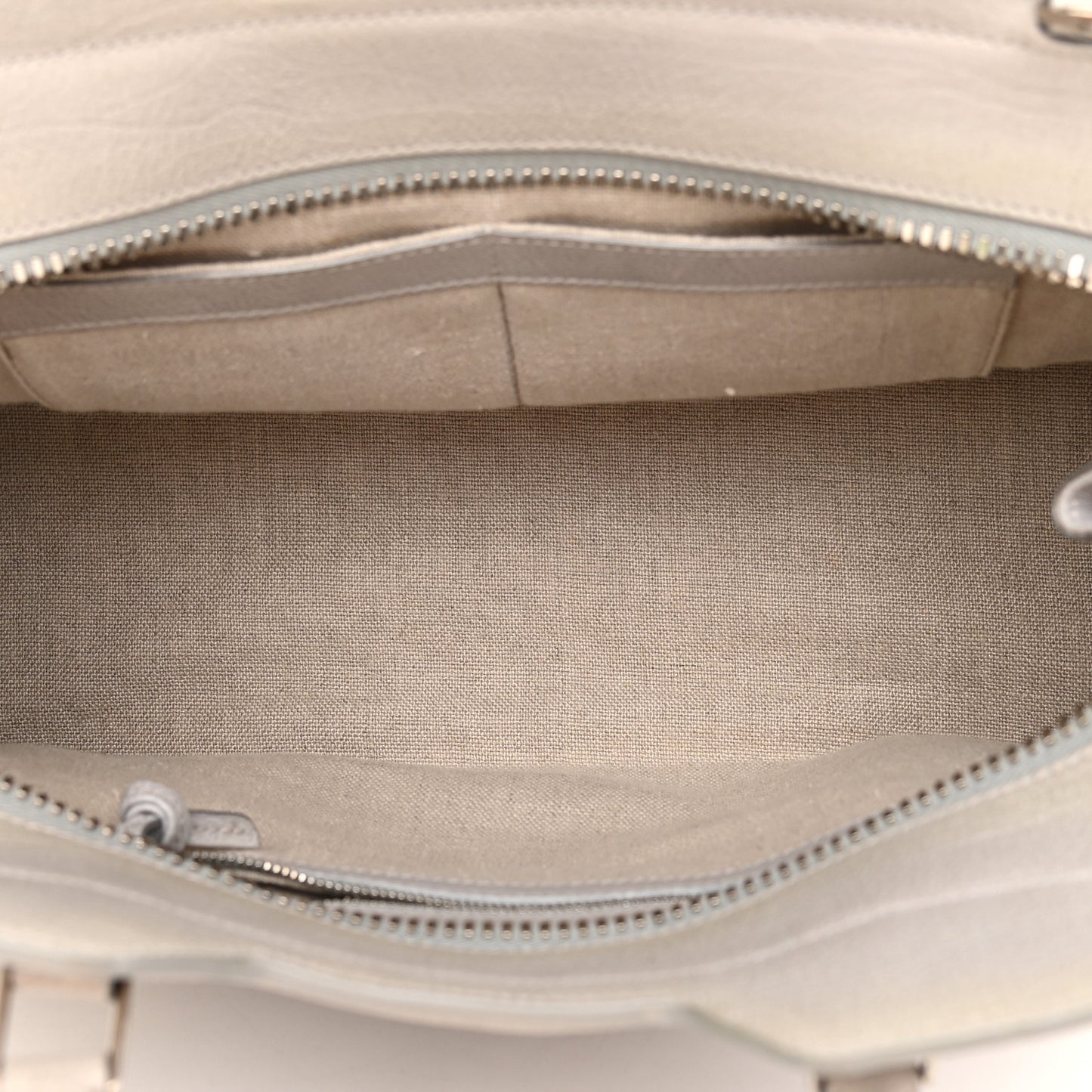 Calfskin Small PS13 Satchel Grey