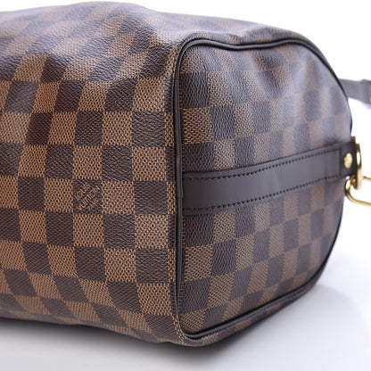 Louis Vuitton Damier Ebene Speedy Bandouliere 25 7 of 12