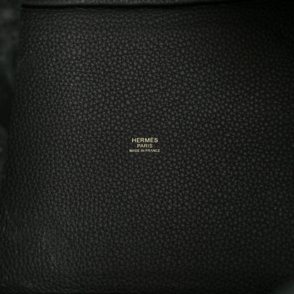 Hermes Taurillon Clemence Picotin Lock 22 MM Black 6 of 10