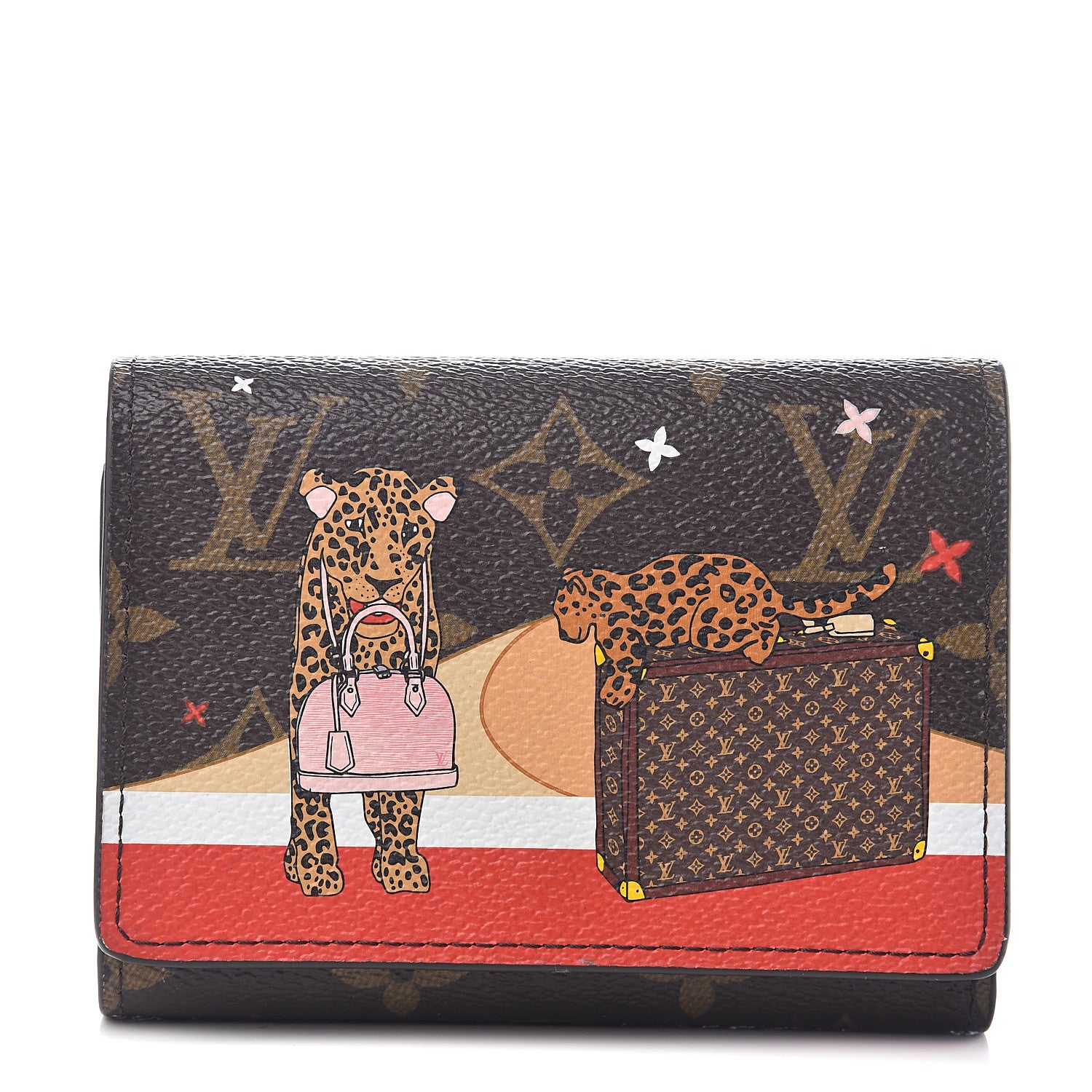 Louis Vuitton Monogram 2018 Christmas Animation Victorine Wallet 1 of 6