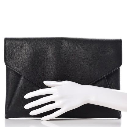 Givenchy Sugar Goatskin Medium Antigona Envelope Clutch Black 2 of 7