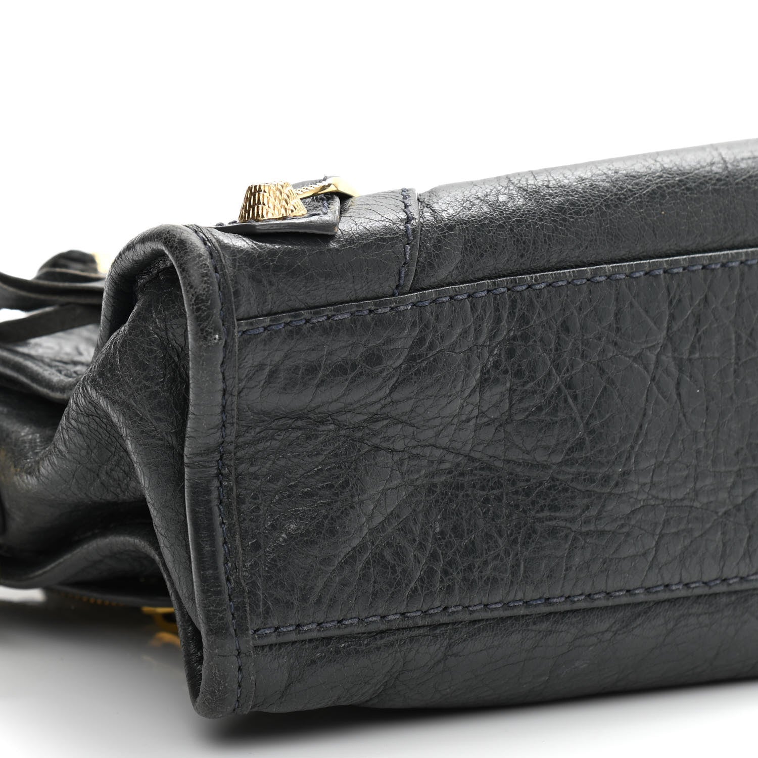 Balenciaga Agneau Giant 12 Gold Hardware Mini City Anthracite 9 of 21