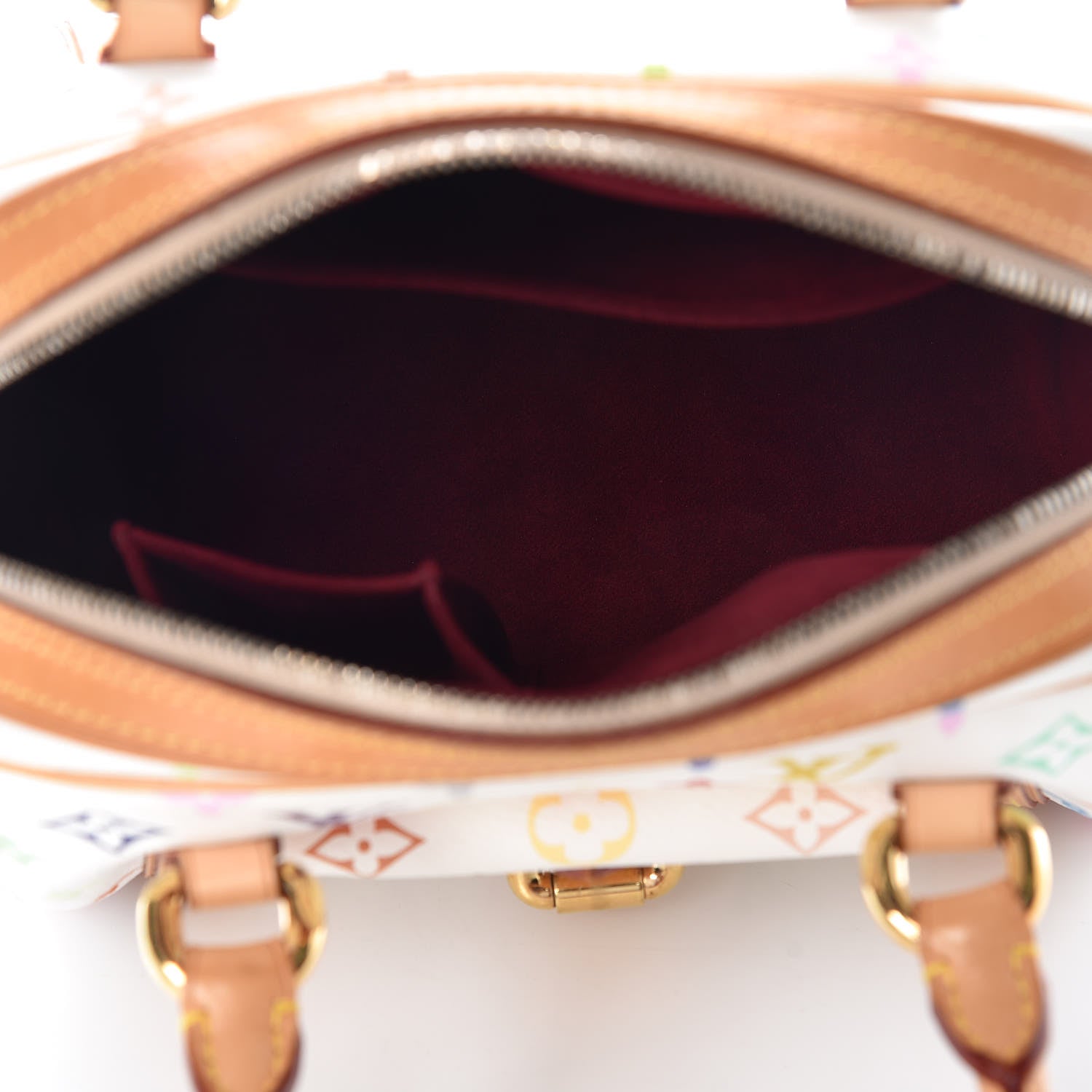 Louis Vuitton Monogram Multicolor Priscilla White 5 of 16