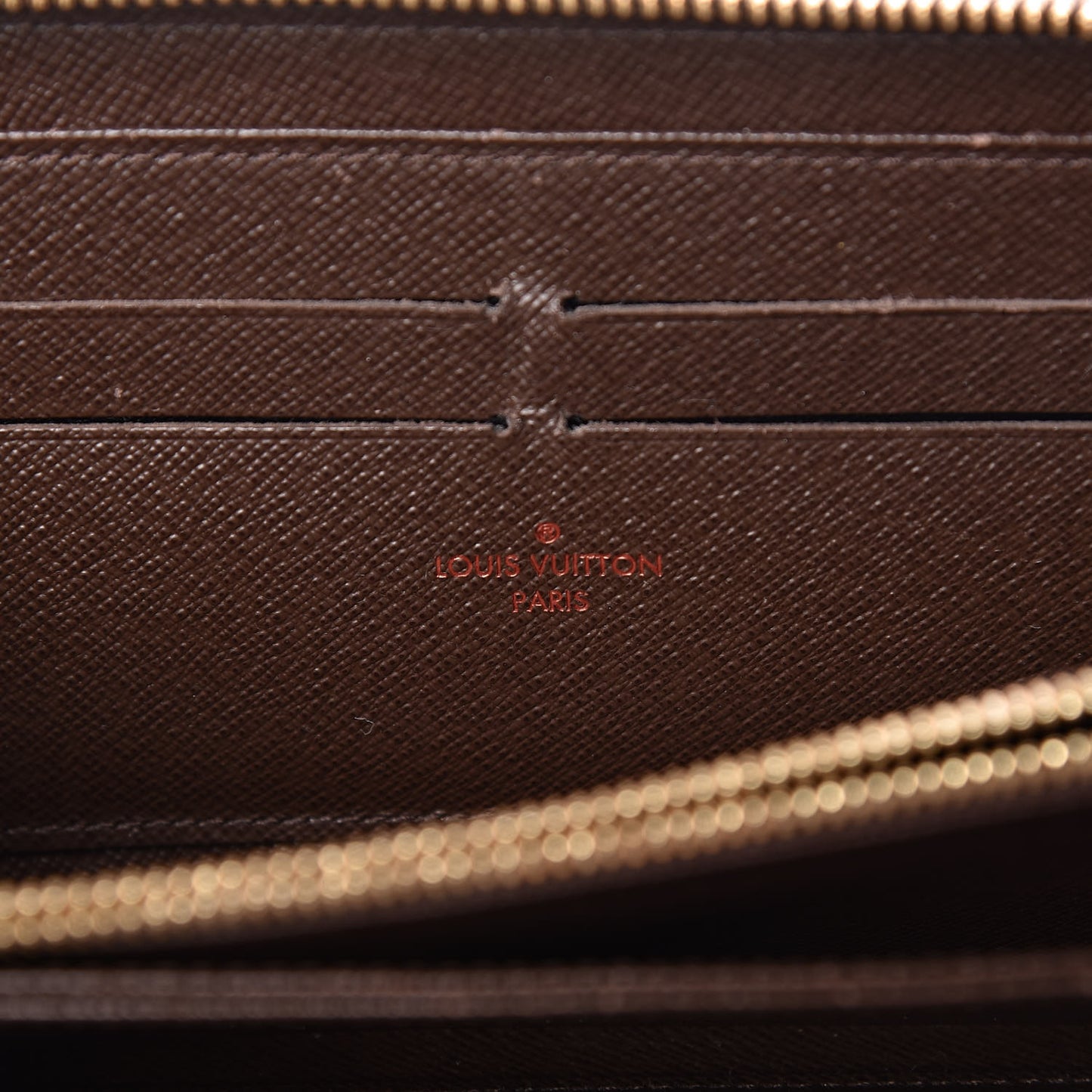 Damier Ebene Zippy Wallet