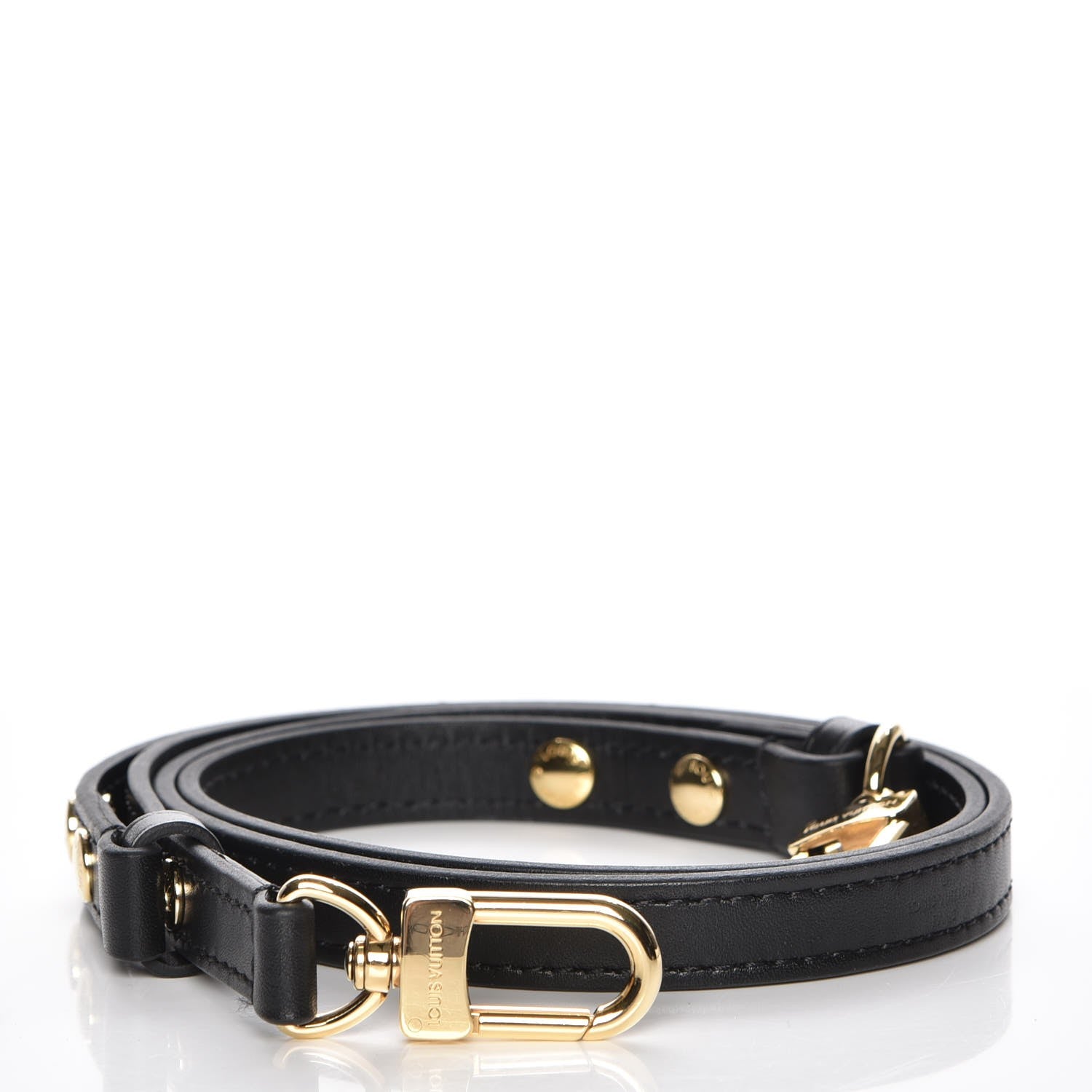 Louis Vuitton Calfskin Neonoe Shoulder Strap Black 1 of 5