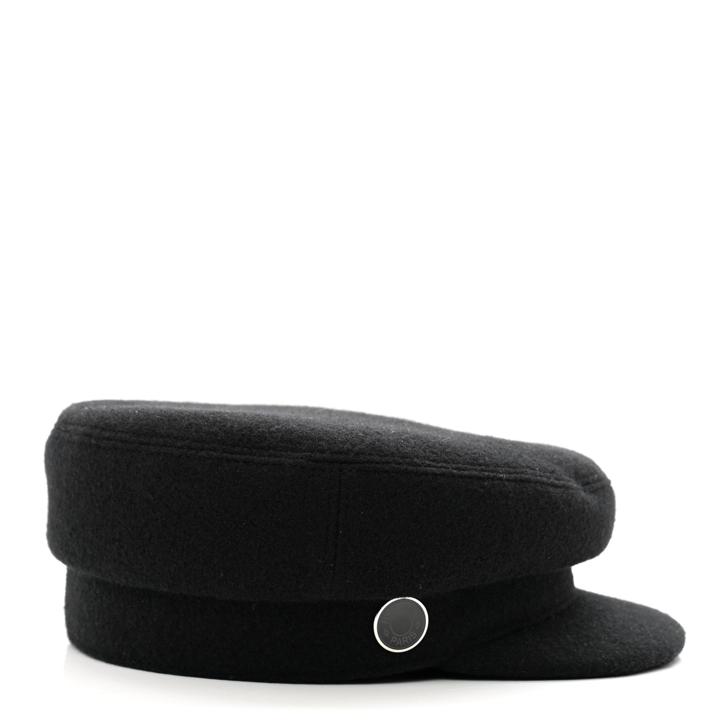 Wool Cashmere Cap 57 Black