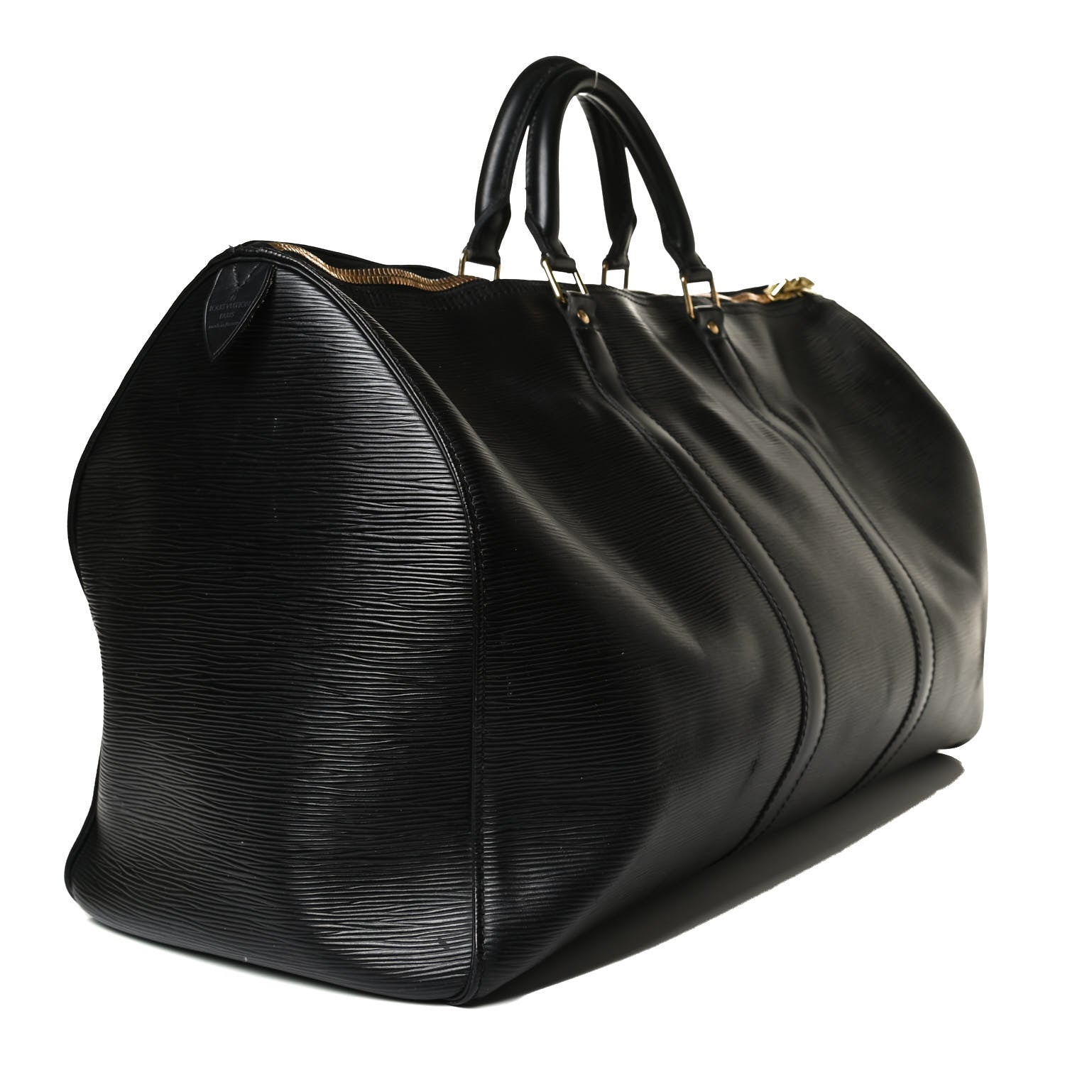 Louis Vuitton Epi Keepall 50 Black 2 of 24