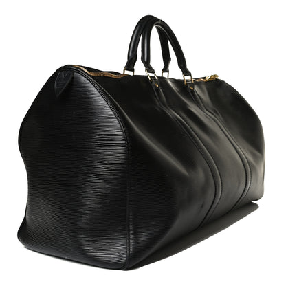 Louis Vuitton Epi Keepall 50 Black 2 of 24