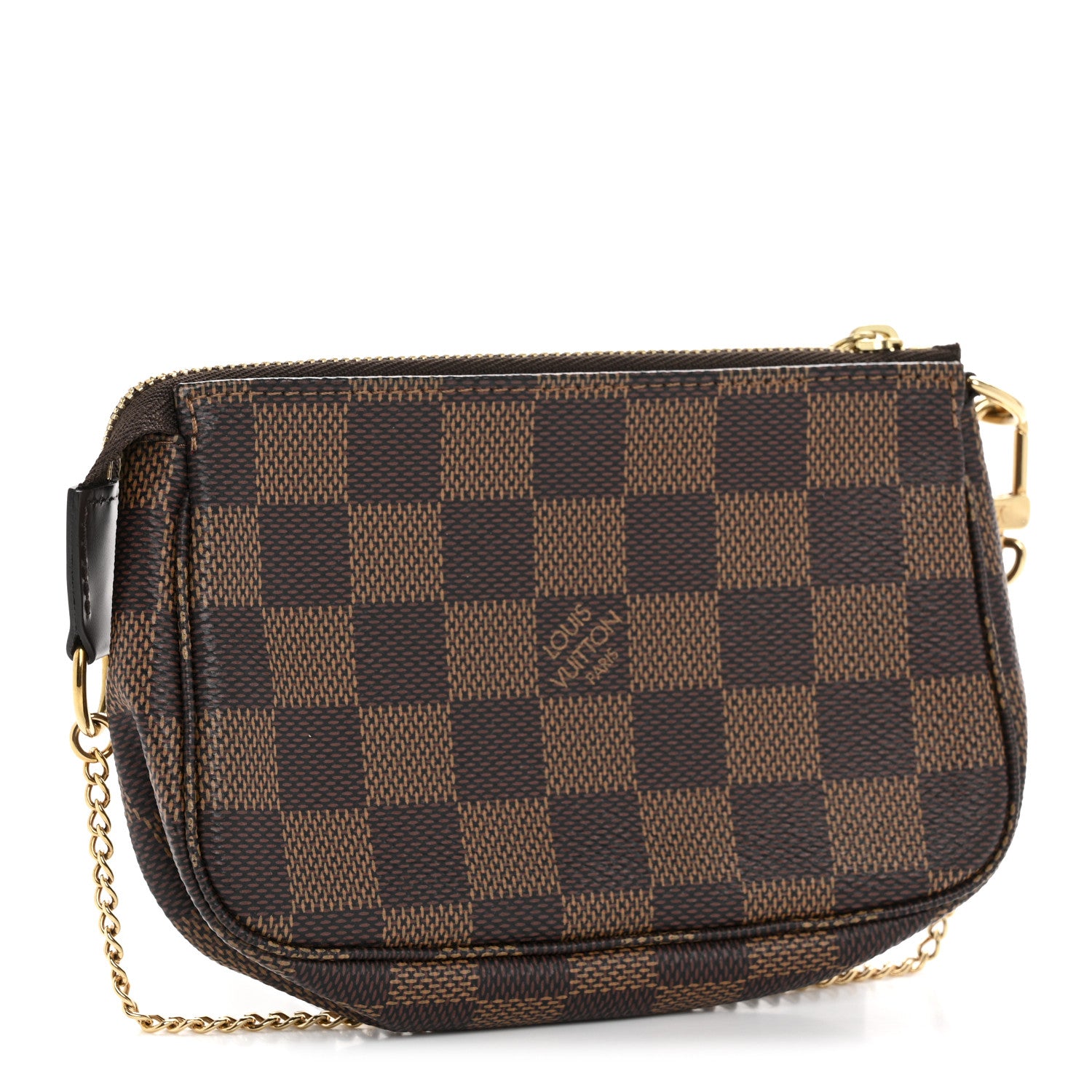 Louis Vuitton Damier Ebene Mini Pochette Accessories 3 of 8