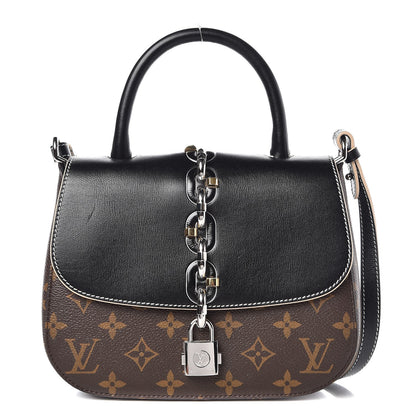Louis Vuitton Calfskin Monogram Chain It Bag PM Black 1 of 7