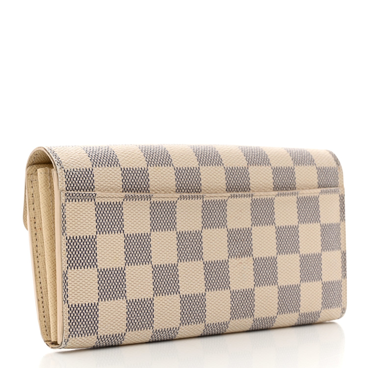 Louis Vuitton Damier Azur Sarah Wallet NM 3 of 10