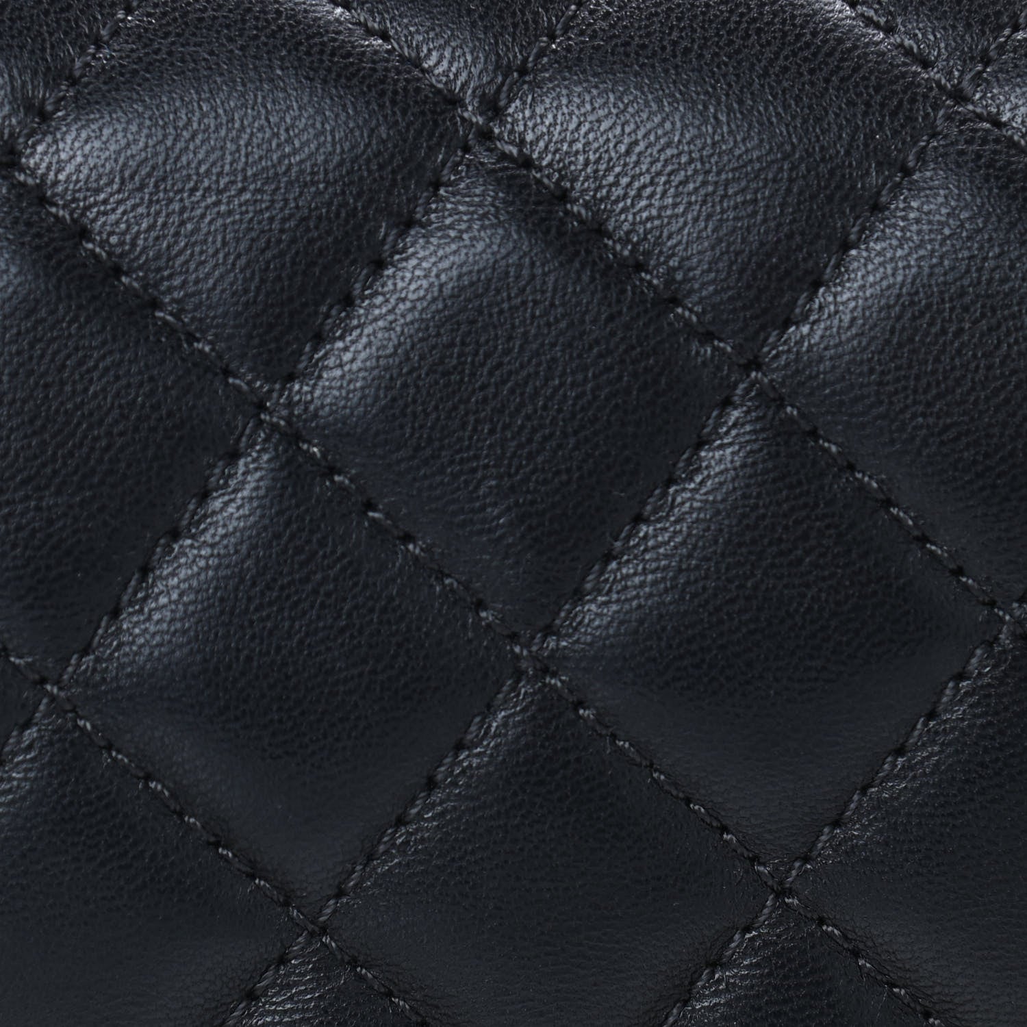 Chanel Lambskin Quilted Medium Boy Flap Black 9 of 10