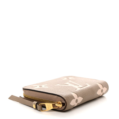 Louis Vuitton Empreinte Monogram Giant Zippy Coin Purse Tourterelle Creme 4 of 7