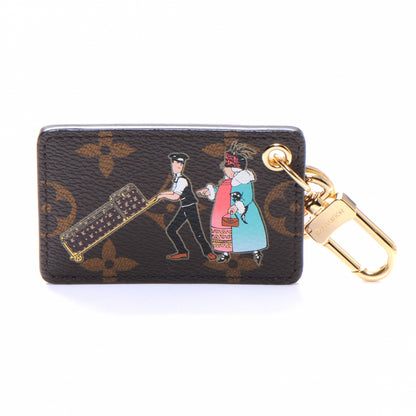 Louis Vuitton Monogram Illustre Charm Key Ring Rose 1 of 5