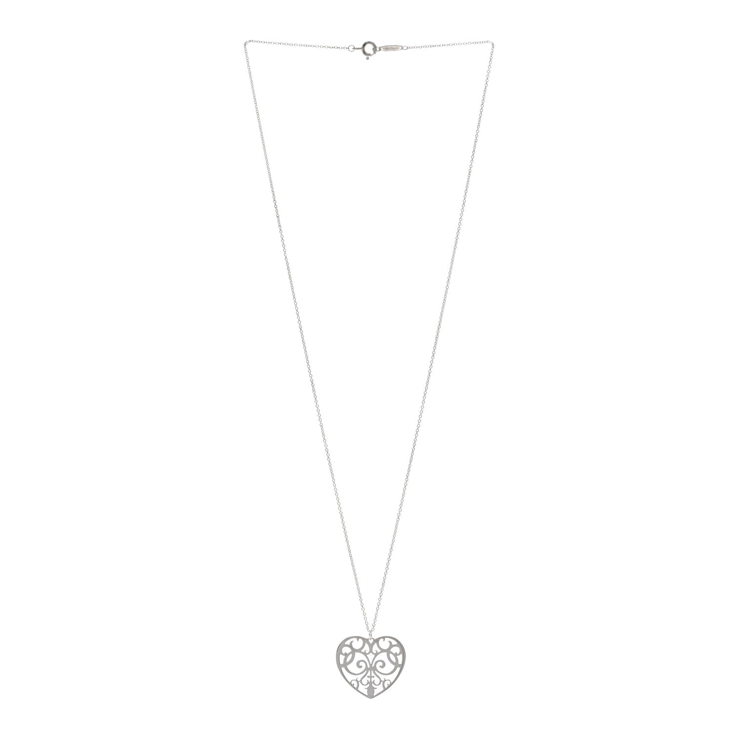 Sterling Silver Enchant Heart Pendant Necklace