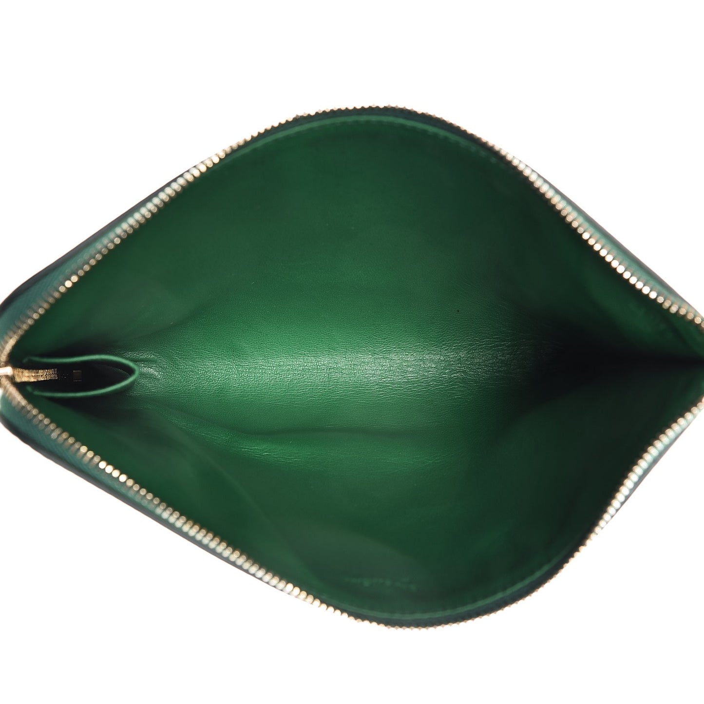 Lambskin Medium Lucrezia Clutch Emerald